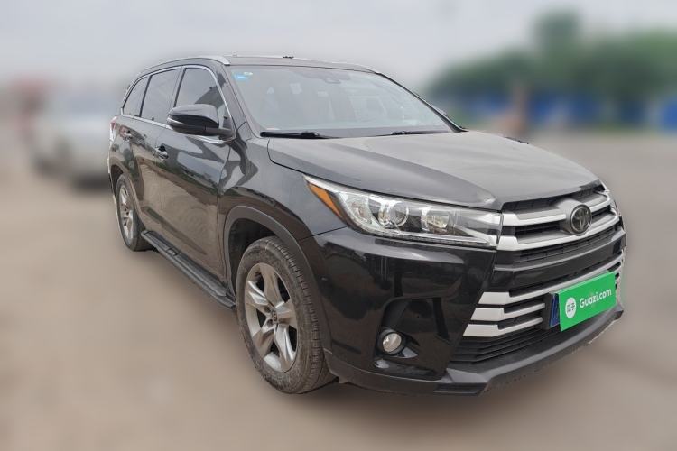 Used Toyota Highlander 2018 2.0T Four-Wheel Drive Luxury Version 7 Seats China VI Standard Front Right 45 Deg