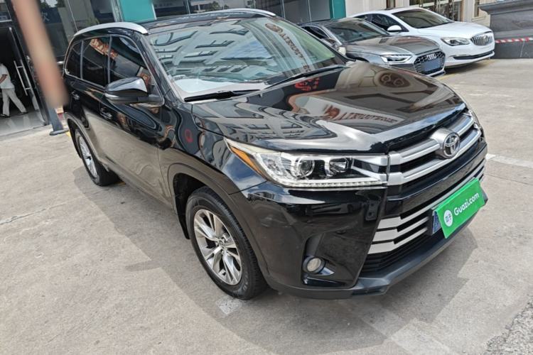Used Toyota Highlander 2018 2.0T Two-Wheel Drive Elite Edition 5 Seats Emission Standard China V Front Right 45 Deg