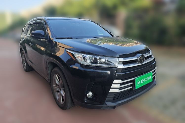 Used Toyota Highlander 2018 2.0T Four-Wheel Drive Luxury Version 7 Seats China VI Standard Front Right 45 Deg