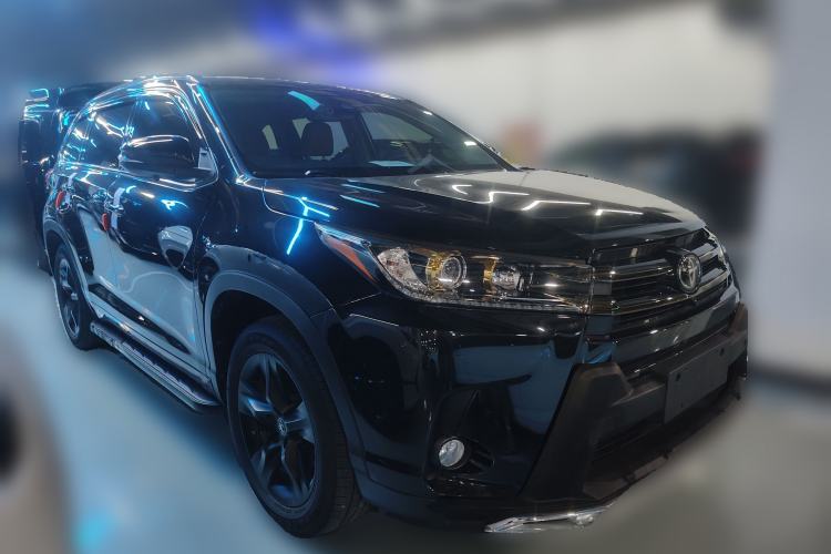 Used Toyota Highlander 2018 2.0T Four-Wheel Drive Knight Edition 7 Seats China VI Standard Front Right 45 Deg