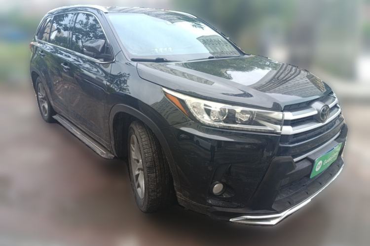 Used Toyota Highlander 2018 2.0T Four-Wheel Drive Luxury Edition 7 Seats China V Emission Standard Front Right 45 Deg