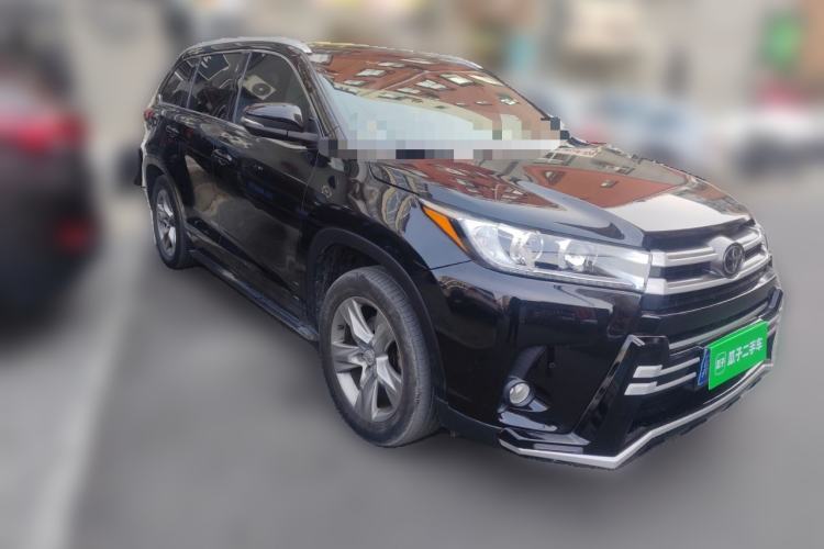 Used Toyota Highlander 2018 2.0T Four-Wheel Drive Luxury Edition 7 Seats China V Emission Standard Front Right 45 Deg