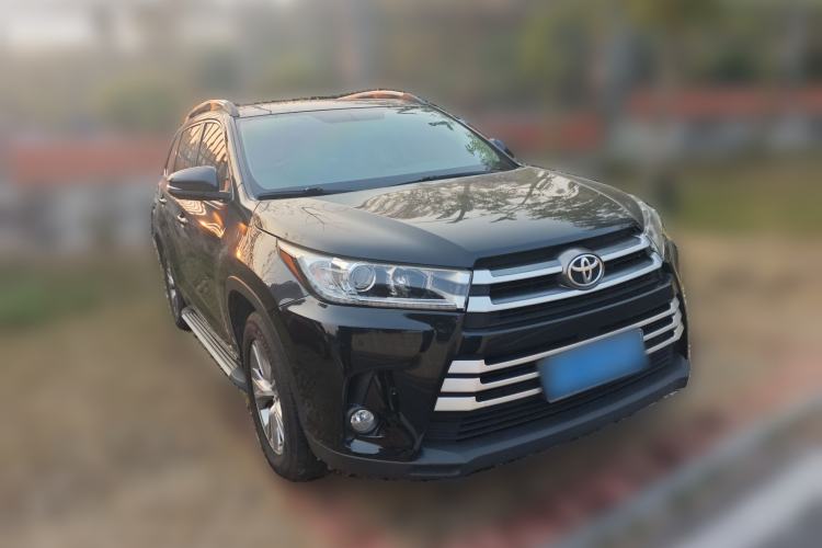 Used Toyota Highlander 2018 2.0T Two-Wheel Drive Elite Edition 7 Seats China VI Standard Front Right 45 Deg
