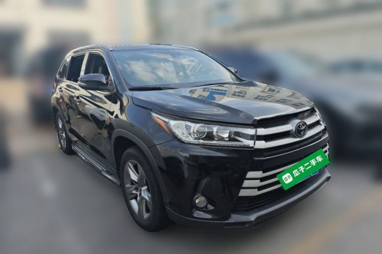Used Toyota Highlander 2018 2.0T Four-Wheel Drive Luxury Version 7 Seats China VI Standard Front Right 45 Deg