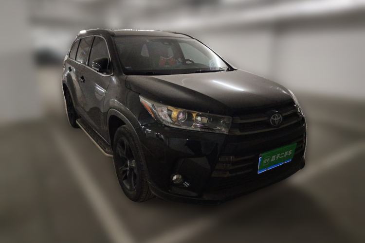 Used Toyota Highlander 2018 2.0T Four-Wheel Drive Knight Edition 7 Seats China VI Standard Front Right 45 Deg