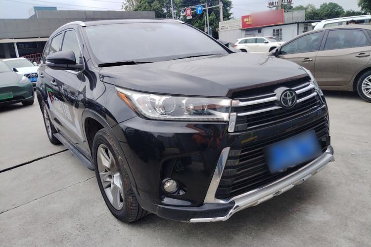 Used Toyota Highlander 2018 2.0T Four-Wheel Drive Prestige Version 7 Seats China VI Standard Front Right 45 Deg