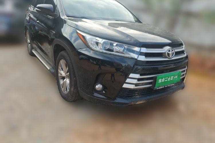 Used Toyota Highlander 2018 2.0T Four-Wheel Drive Elite Edition 7 Seats China V Standard Front Right 45 Deg
