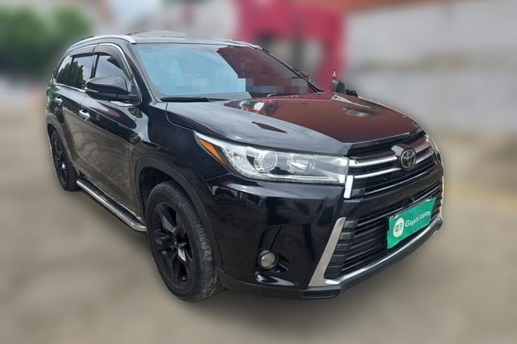 Used Toyota Highlander 2018 2.0T Four-Wheel Drive Prestige Version 7 Seats China VI Standard Front Right 45 Deg