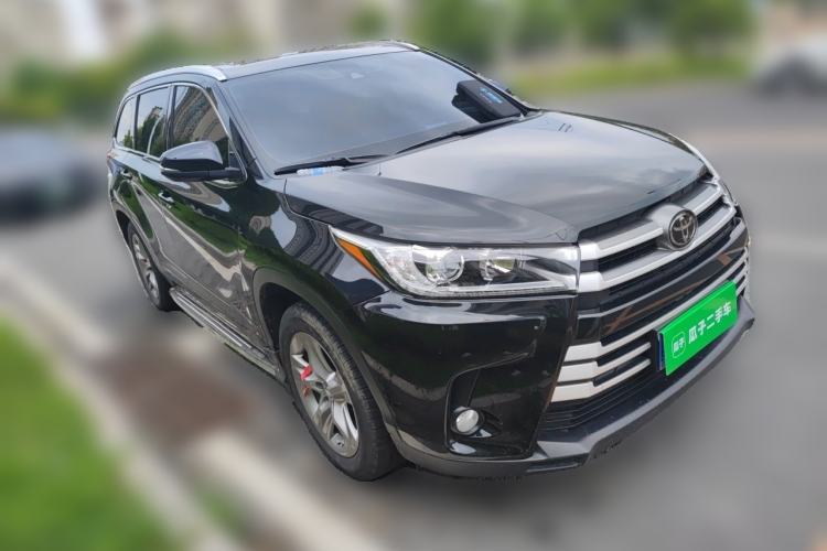 Used Toyota Highlander 2018 2.0T Four-Wheel Drive Luxury Version 7 Seats China VI Standard Front Right 45 Deg
