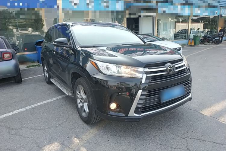 Used Toyota Highlander 2018 2.0T Four-Wheel Drive Prestige Version 7 Seats China VI Standard Front Right 45 Deg