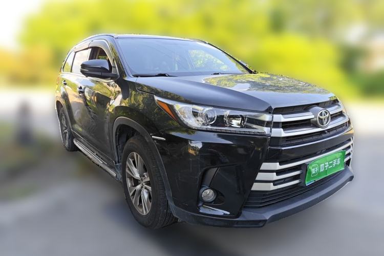 Used Toyota Highlander 2018 2.0T Two-Wheel Drive Elite Version 5 Seats China VI Standard Front Right 45 Deg