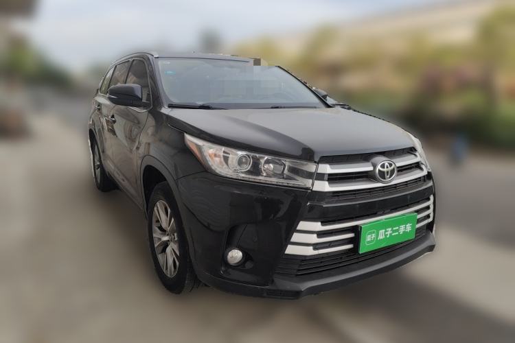 Used Toyota Highlander 2018 2.0T Four-Wheel Drive Elite Edition 7 Seats China V Standard Front Right 45 Deg