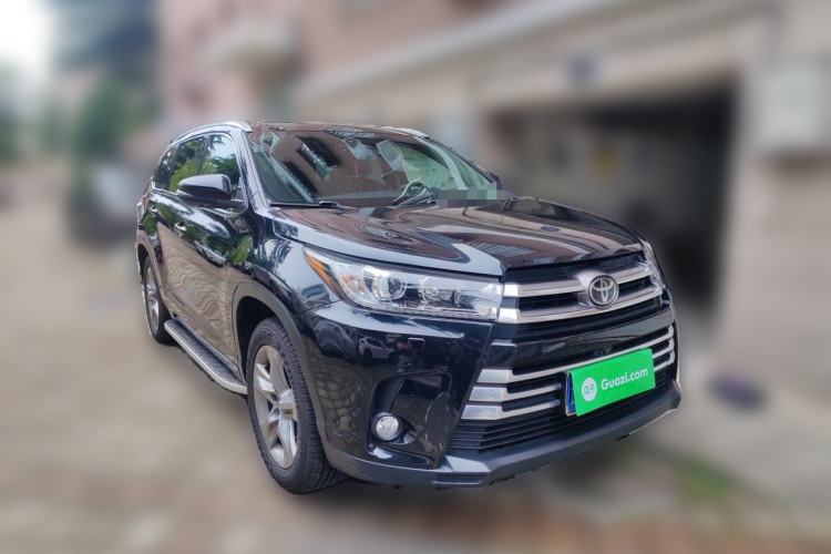 Used Toyota Highlander 2018 2.0T Four-Wheel Drive Supreme Edition 7-Seater China VI Front Right 45 Deg
