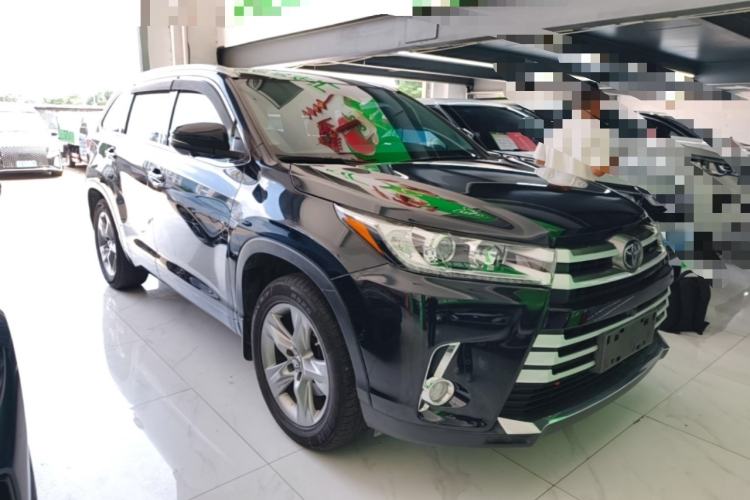 Used Toyota Highlander 2018 2.0T Four-Wheel Drive Luxury Version 7 Seats China VI Standard Front Right 45 Deg