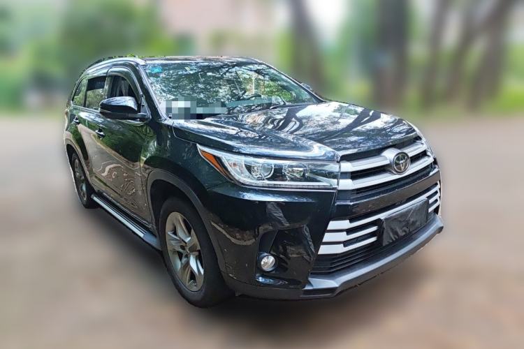 Used Toyota Highlander 2018 2.0T Four-Wheel Drive Luxury Version 7 Seats China VI Standard Front Right 45 Deg
