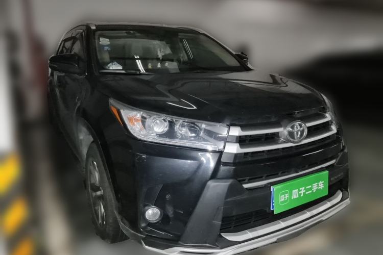 Used Toyota Highlander 2018 2.0T Two-Wheel Drive Elite Edition 5 Seats Emission Standard China V Front Right 45 Deg