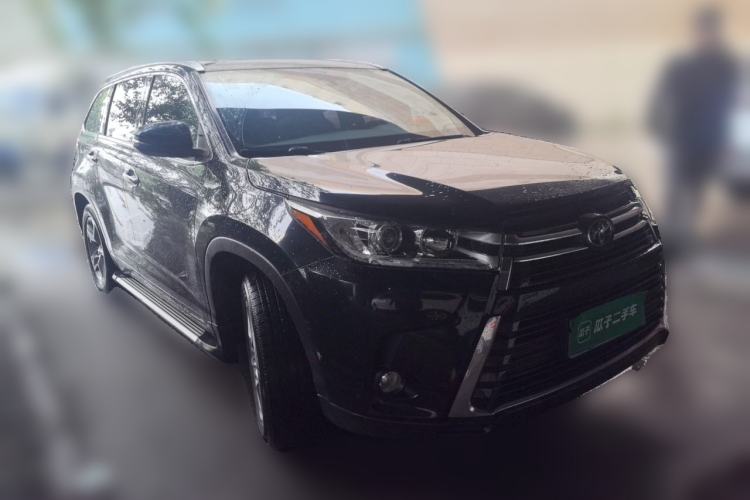 Used Toyota Highlander 2018 2.0T Four-Wheel Drive Prestige Version 7 Seats China V Emission Standard Front Right 45 Deg