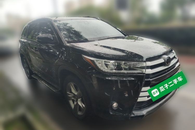 Used Toyota Highlander 2018 2.0T Four-Wheel Drive Luxury Version 7 Seats China VI Standard Front Right 45 Deg