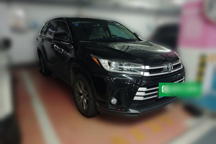 Used Toyota Highlander 2018 2.0T Two-Wheel Drive Elite Version 5 Seats China VI Standard Front Right 45 Deg