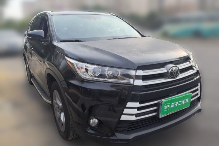 Used Toyota Highlander 2018 2.0T Four-Wheel Drive Luxury Version 7 Seats China VI Standard Front Right 45 Deg