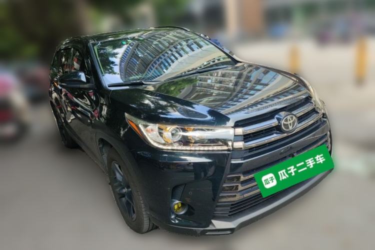 Used Toyota Highlander 2018 2.0T Four-Wheel Drive Knight Edition 7 Seats China VI Standard Front Right 45 Deg