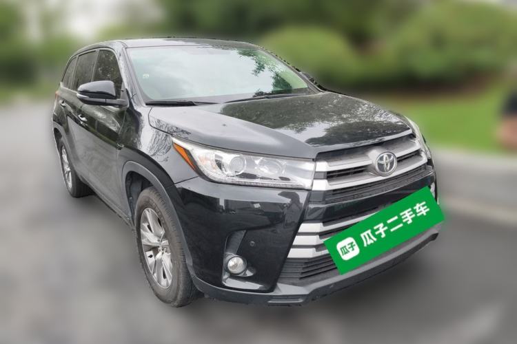 Used Toyota Highlander 2018 2.0T Four-Wheel Drive Elite Edition 7 Seats China V Standard Front Right 45 Deg