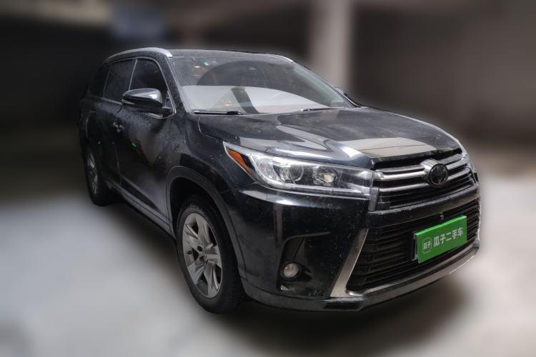 Used Toyota Highlander 2018 2.0T Four-Wheel Drive Prestige Version 7 Seats China VI Standard Front Right 45 Deg