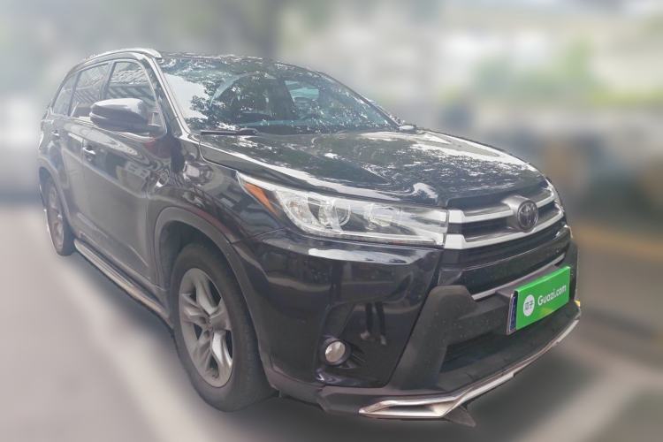 Used Toyota Highlander 2018 2.0T Four-Wheel Drive Luxury Version 7 Seats China VI Standard Front Right 45 Deg