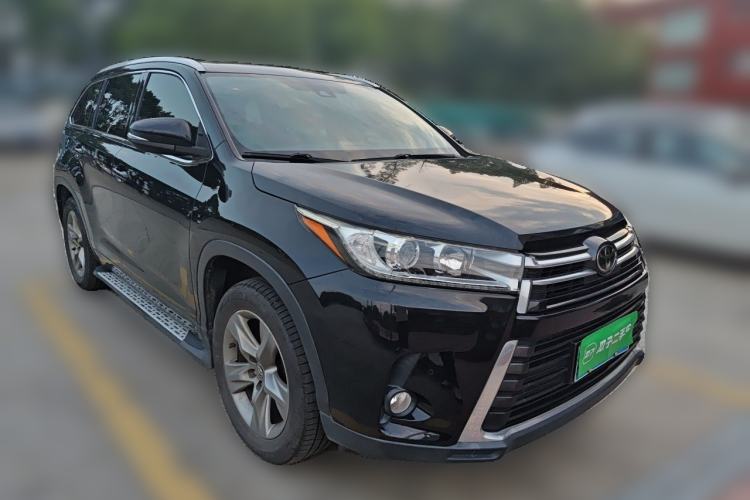 Used Toyota Highlander 2018 2.0T Two-Wheel Drive Prestige Version 7 Seats China V Emission Standard Front Right 45 Deg