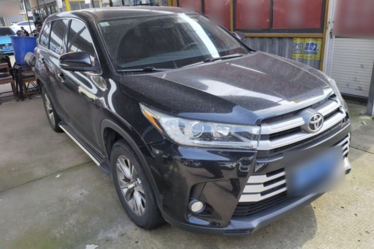 Used Toyota Highlander 2018 2.0T Four-Wheel Drive Elite Edition 7 Seats China VI Standard Front Right 45 Deg