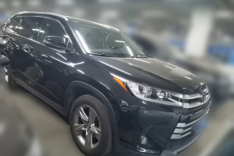 Used Toyota Highlander 2018 2.0T Four-Wheel Drive Prestige Version 7 Seats China VI Standard Front Right 45 Deg
