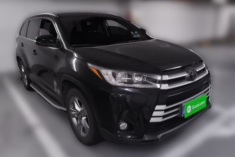 Used Toyota Highlander 2018 2.0T Four-Wheel Drive Luxury Version 7 Seats China VI Standard Front Right 45 Deg