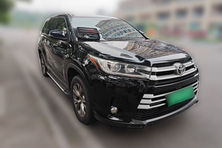 Used Toyota Highlander 2018 2.0T Two-Wheel Drive Elite Edition 7 Seats China VI Standard Front Right 45 Deg