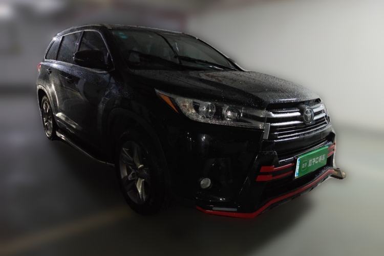 Used Toyota Highlander 2018 2.0T Four-Wheel Drive Luxury Version 7 Seats China VI Standard Front Right 45 Deg