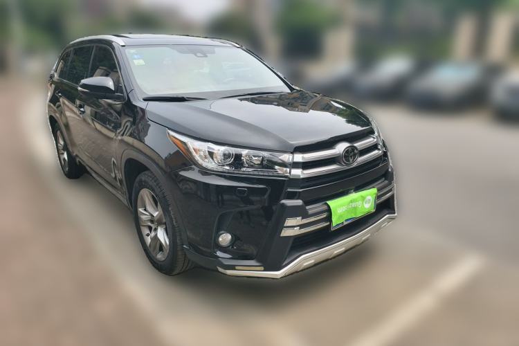 Used Toyota Highlander 2018 2.0T Four-Wheel Drive Supreme Edition 7-Seater China VI Front Right 45 Deg