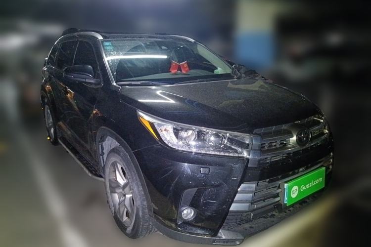 Used Toyota Highlander 2018 2.0T Four-Wheel Drive Supreme Edition 7-Seater China VI Front Right 45 Deg