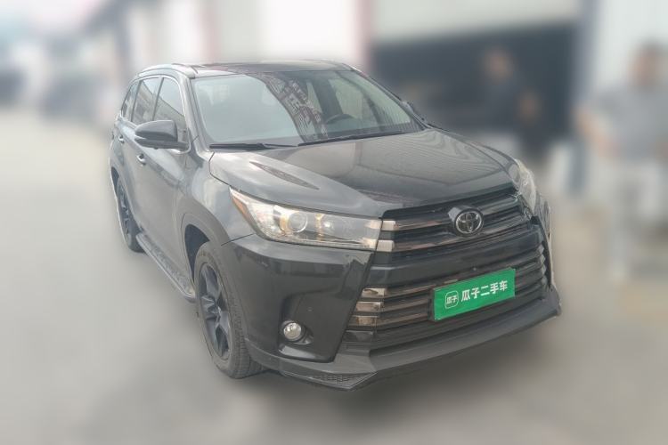 Used Toyota Highlander 2018 2.0T Four-Wheel Drive Knight Edition 7 Seats China VI Standard Front Right 45 Deg