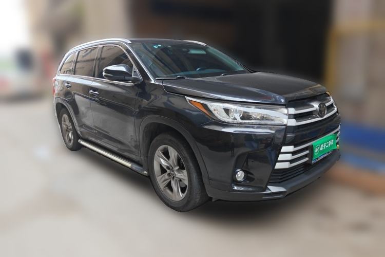Used Toyota Highlander 2018 2.0T Four-Wheel Drive Luxury Version 7 Seats China VI Standard Front Right 45 Deg