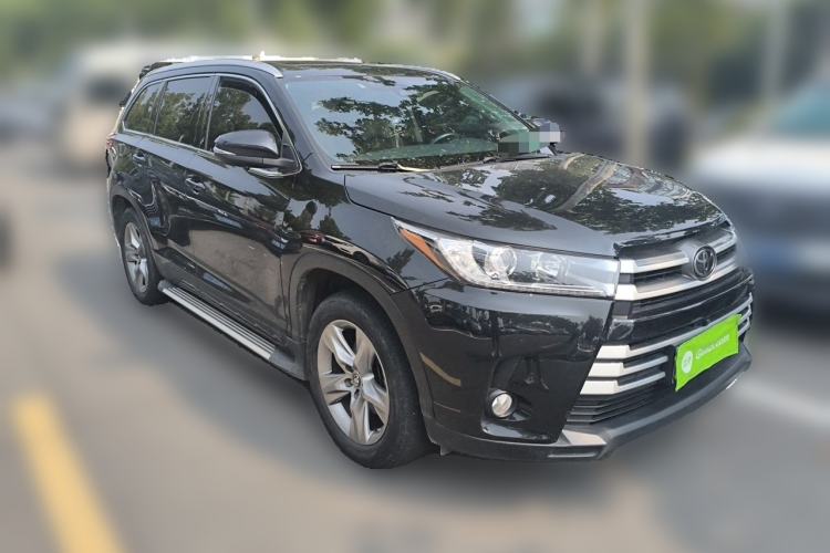 Used Toyota Highlander 2018 2.0T Four-Wheel Drive Luxury Version 7 Seats China VI Standard Front Right 45 Deg