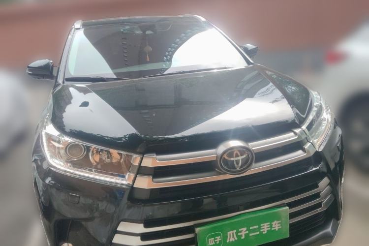 Used Toyota Highlander 2018 2.0T Four-Wheel Drive Supreme Edition 7-Seater China VI Front Right 45 Deg
