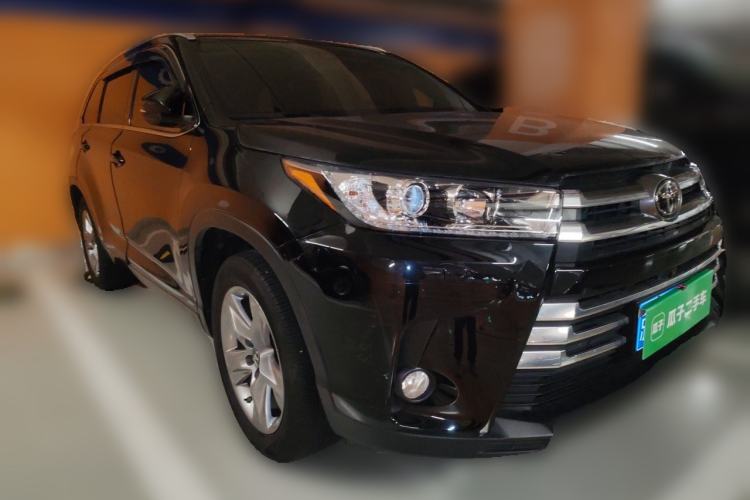 Used Toyota Highlander 2018 2.0T Four-Wheel Drive Supreme Edition 7-Seater China VI Front Right 45 Deg