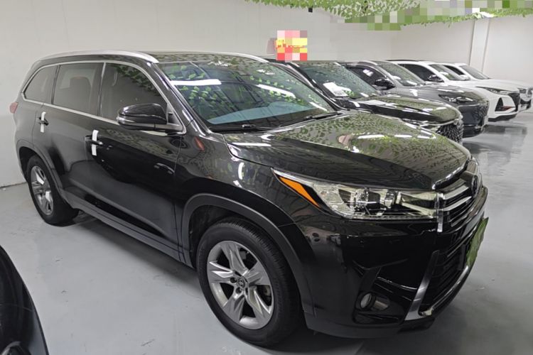 Used Toyota Highlander 2018 2.0T Four-Wheel Drive Prestige Version 7 Seats China VI Standard Front Right 45 Deg