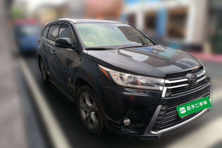 Used Toyota Highlander 2018 2.0T Four-Wheel Drive Knight Edition 7 Seats China VI Standard Front Right 45 Deg
