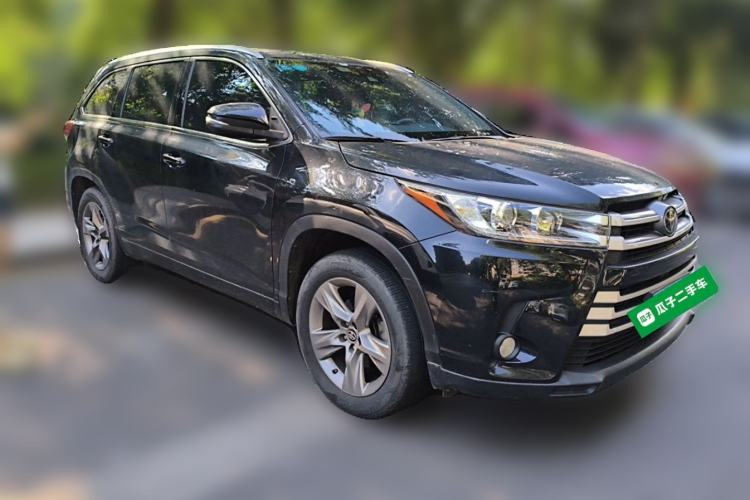 Used Toyota Highlander 2018 2.0T Four-Wheel Drive Luxury Version 7 Seats China VI Standard Front Right 45 Deg