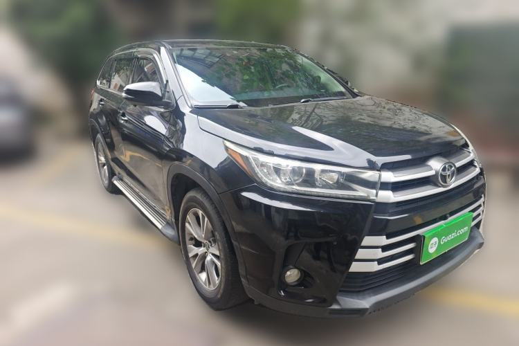 Used Toyota Highlander 2018 2.0T Two-Wheel Drive Elite Edition 7 Seats China VI Standard Front Right 45 Deg