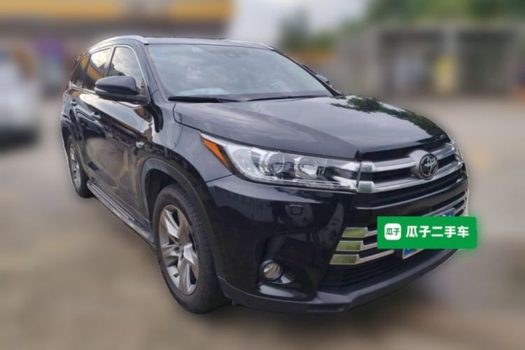 Used Toyota Highlander 2018 2.0T Four-Wheel Drive Ultimate Edition 7-Seater Emission Standard China V Front Right 45 Deg