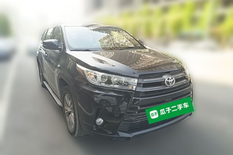 Used Toyota Highlander 2018 2.0T Four-Wheel Drive Elite Edition 7 Seats China V Standard Front Right 45 Deg