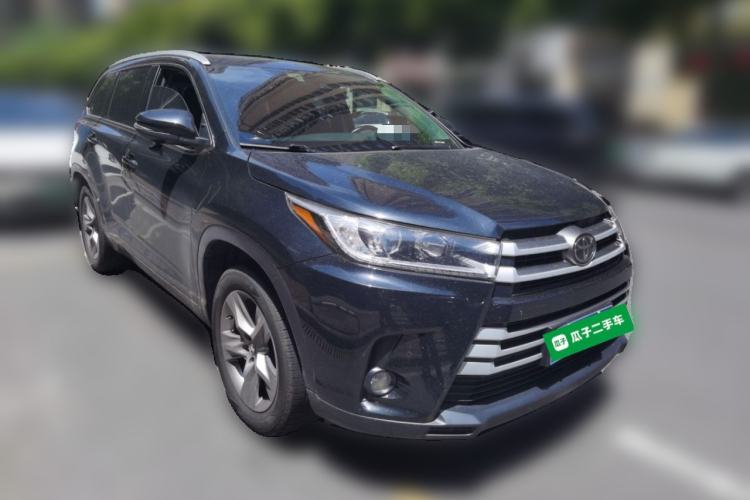 Used Toyota Highlander 2018 2.0T Four-Wheel Drive Luxury Version 7 Seats China VI Standard Front Right 45 Deg