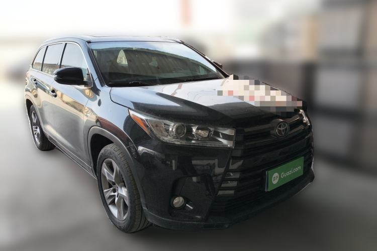 Used Toyota Highlander 2018 2.0T Four-Wheel Drive Luxury Version 7 Seats China VI Standard Front Right 45 Deg