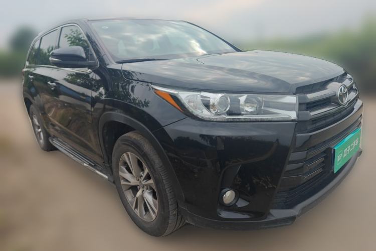 Used Toyota Highlander 2018 2.0T Two-Wheel Drive Elite Edition 5 Seats Emission Standard China V Front Right 45 Deg